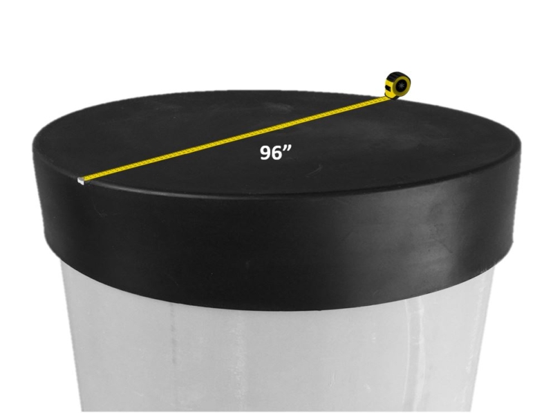 plastic cap sizes